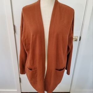 Vince Women's Cardigan in Rust